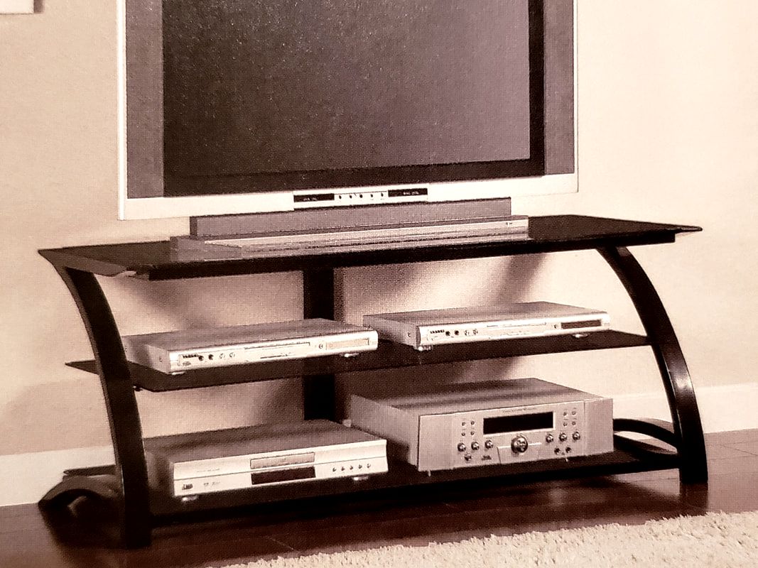 Tv Entertainment Media Centers Sm Furniture Sm Furniture The stand is laminated with a particleboard that's accented by its silver metal tubes. tv entertainment media centers sm